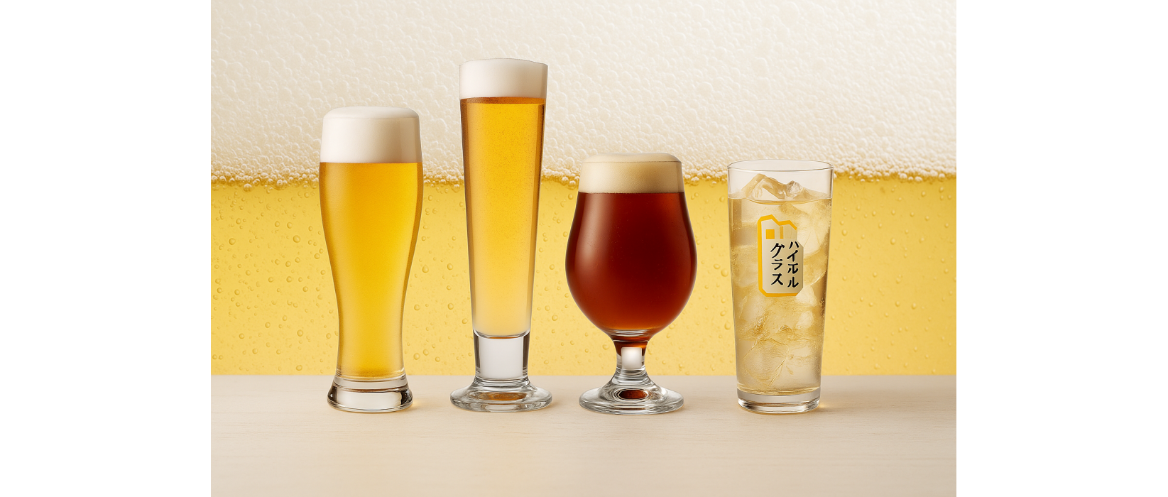啤酒與啤酒杯的黃金搭配：喝對杯，品對味！