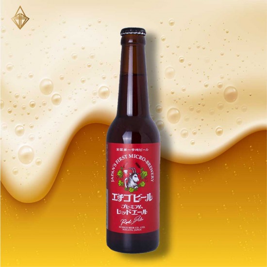 越後啤酒 Red Ale 350ml【24瓶/箱】