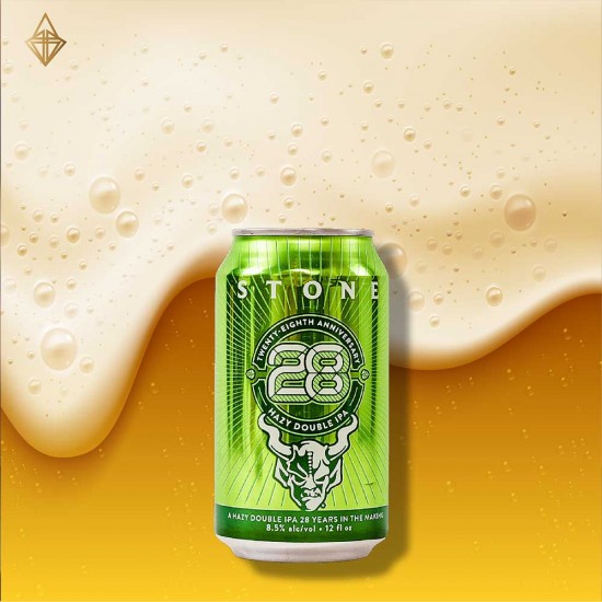 Stone 28週年Hazy DIPA 355ml【24入】 Stone 28週年Hazy DIPA 355ml【24入】