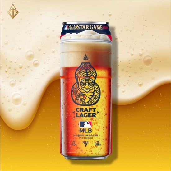 臺虎精釀 MLB直球對決拉格 500ml【24入】 臺虎精釀 MLB直球對決拉格 500ml【24入】
