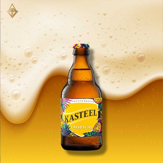 城堡黃金熱帶水果啤酒 330ml【4入】