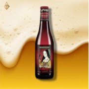 女皇爵粉紅櫻桃黑啤酒 300ML 【24入】