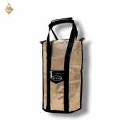 DIVIN 葡萄酒保冷提袋(2瓶裝) 香檳金黑