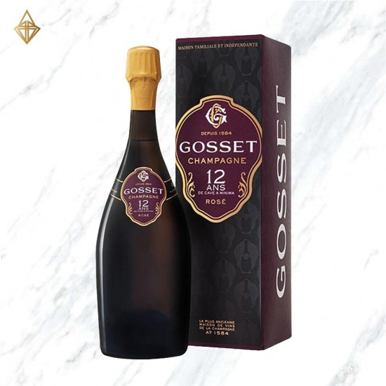 歌榭香檳酒莊 12年窖藏粉紅香檳