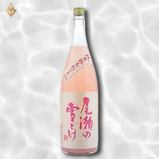 尾瀨雪融  純米大吟釀  桃色濁酒 720ML