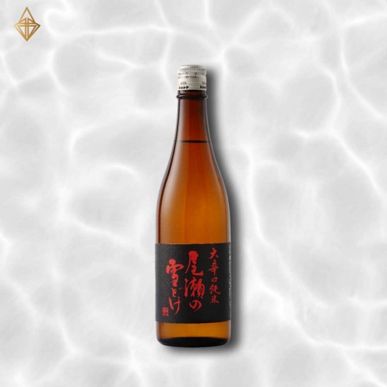 尾瀨雪融  大辛口 純米酒 300ML