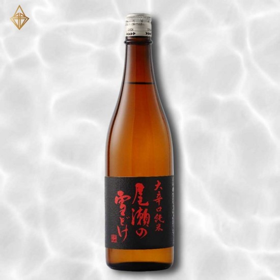 尾瀨雪融  大辛口 純米酒 720ML