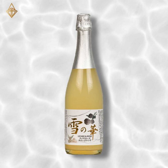 【麻原酒造】雪之華 玫瑰荔枝氣泡酒 720ml