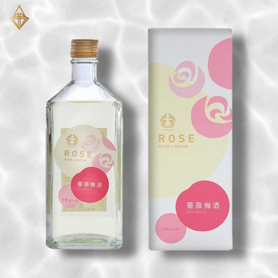 【東農園】五代庵大馬士革 薔薇梅酒 720ml 