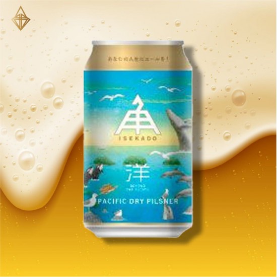 伊勢角屋-飛越太平洋皮爾森罐裝 330ML【4入】