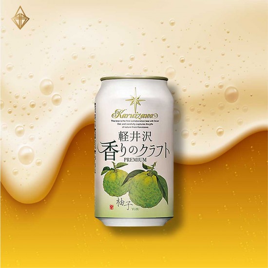 輕井澤 手工精釀啤酒 柚香YUZU 350ml【24入】