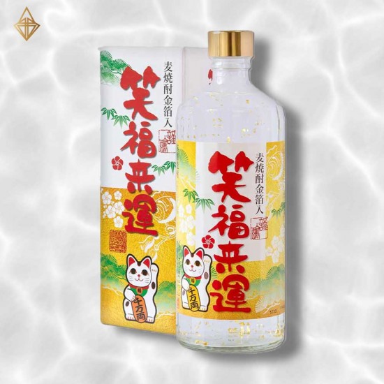 【老松酒造】笑福來運金箔燒酎 720ml