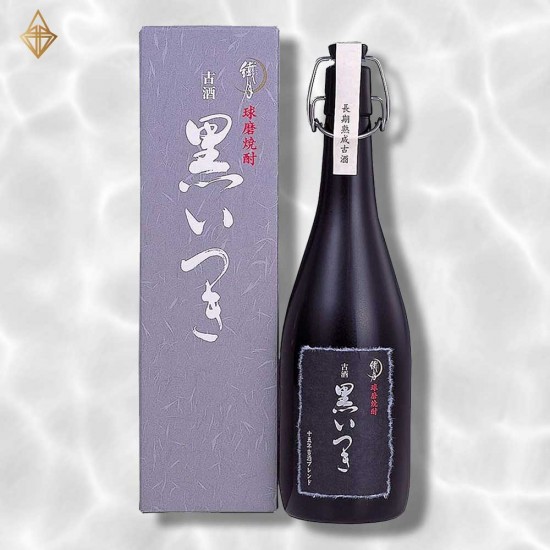 纖月 古酒(黑) 米燒酎 35% 720ml
