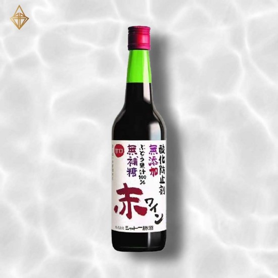 【勝沼酒造】無補糖紅酒(甘口) 600ml 