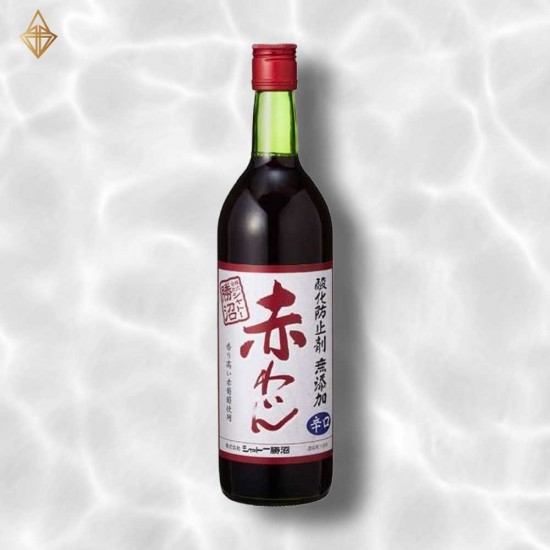 【勝沼酒造】無添加紅酒(辛口) 720ml 