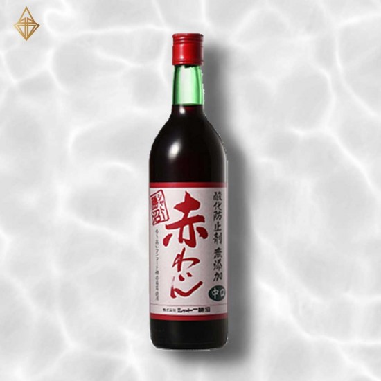 【勝沼酒造】無添加紅酒(中口) 720ml 