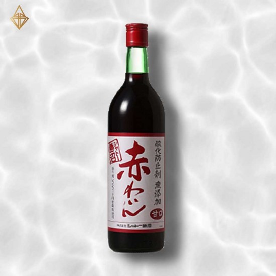 【勝沼酒造】無添加紅酒(甘口) 720ml 