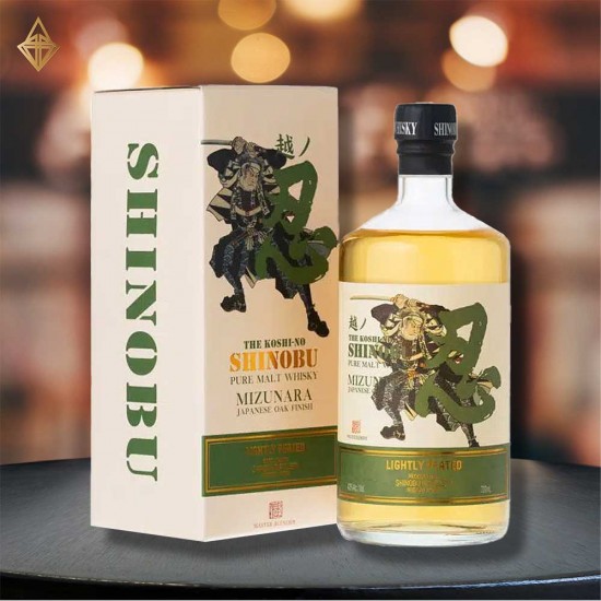 忍輕泥煤純麥威士忌 水楢桶熟成 700ml