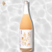 梅乃宿 細果粒 白桃酒 1800ml