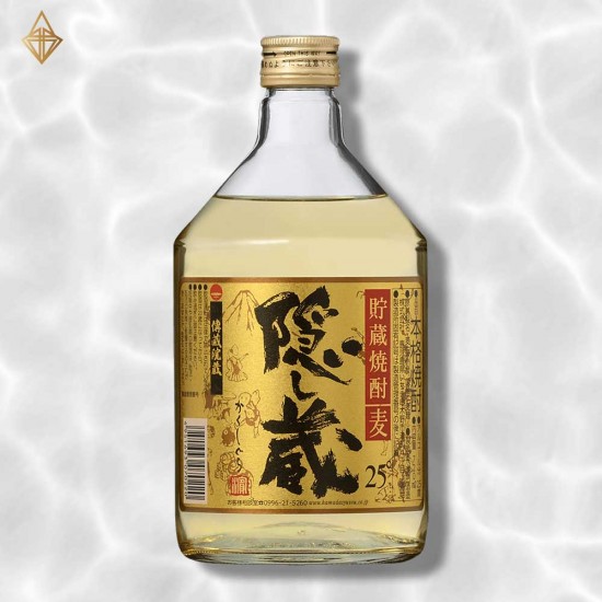 濱田 隱藏 麥燒酎 25% 720ML