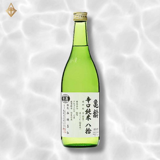 亀齢酒造 亀齢 辛口純米 八拾 生酒 720ml