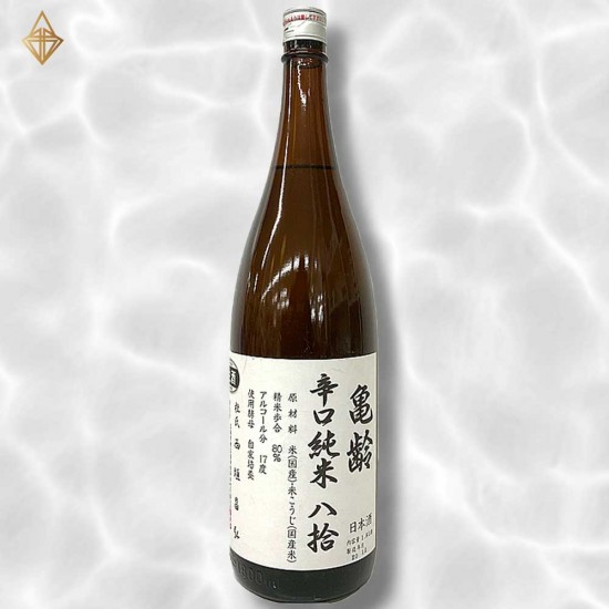 亀齢酒造 亀齢 辛口純米 八拾 生酒 1800ml