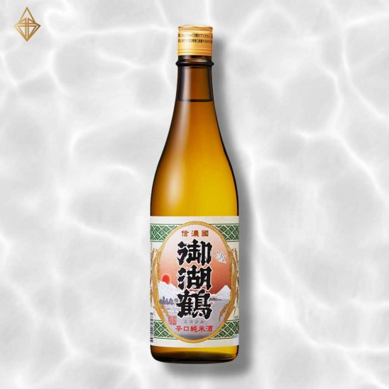 御湖鶴 純米辛口 火入れ 720ml