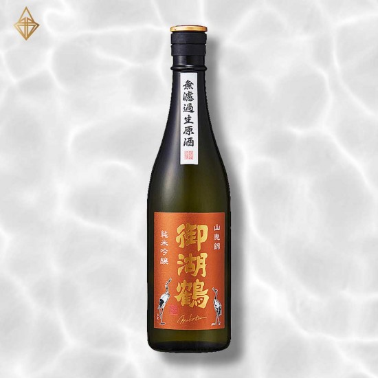 御湖鶴 純米吟釀 山恵錦 無濾過生原酒 720ml