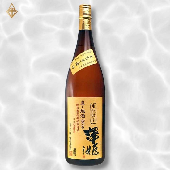 井上清吉 澤姫 生貯純米 真 地酒宣言 1800ml