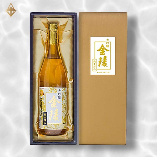 【金陵酒造】金陵 大吟釀 GOLD (金箔) 720ml