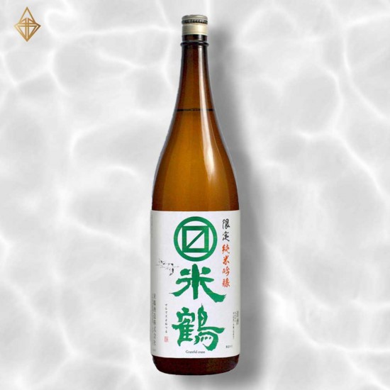 【 米鶴酒造】丸枡米鶴 限定純米吟醸 1800ml