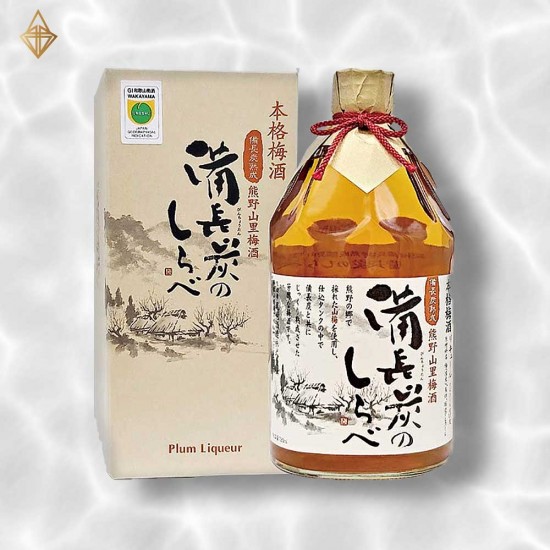 【 尾崎酒造】備長炭熟成梅酒 720ml