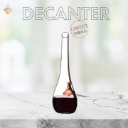 【Reidel Decanter】Dog Black/ Red 【Reidel Decanter】Dog Black/ Red