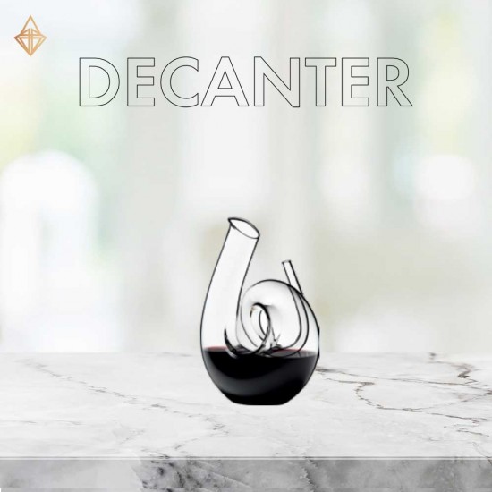 【Reidel Decanter】Curly Clear