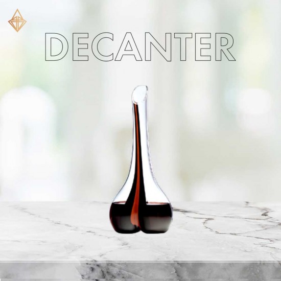 【Reidel Decanter】Black Tie Smile Red