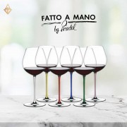 【Reidel-Fatto a Mano】Pinot Noir 彩梗六入超值組 Vol.2
