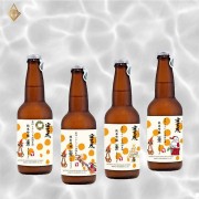 安藝虎 純米吟釀 氣泡生酒 聖誕套組 330ml【4入】 安藝虎 純米吟釀 氣泡生酒 聖誕套組 330ml【4入】