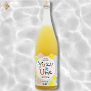 麻原酒造 柚子梅酒 YUZU & UME 1800ml