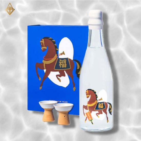 大嶺酒造 Ohmine 兩粒米 2026 馬年干支酒禮盒