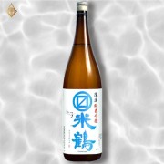 【米鶴酒造】丸枡米鶴 限定純米吟醸 藍 1800ml