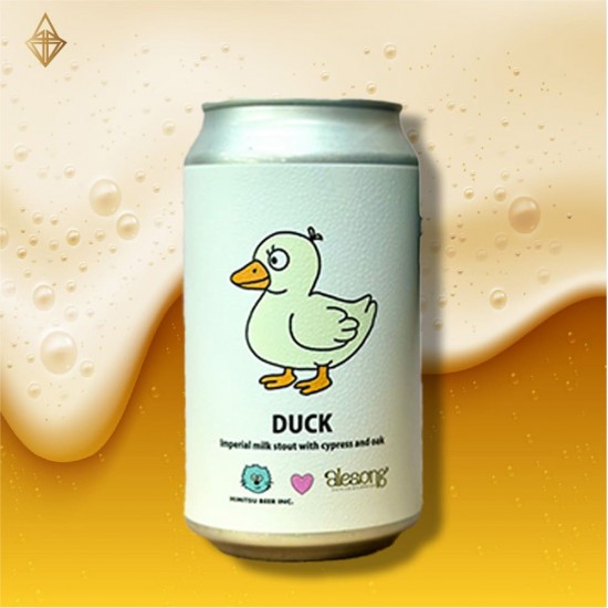 秘密-鴨鴨帝國牛奶司陶特 350ML 【4入】