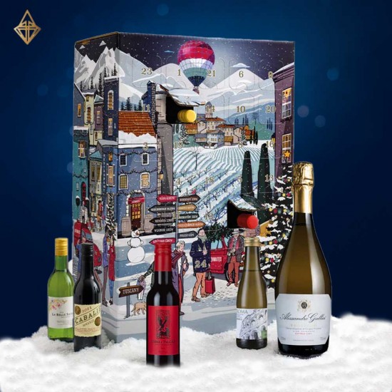 2025 聖誕美酒倒數月曆禮盒