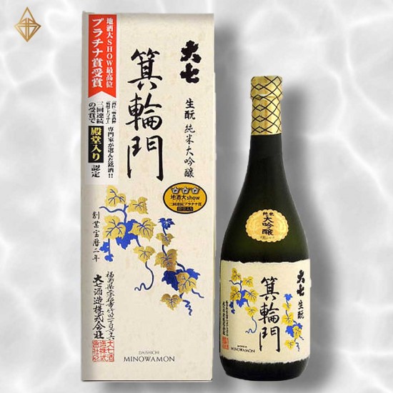 【大七酒造】大七 箕輪門 生もと造り 純米大吟釀酒 720ml