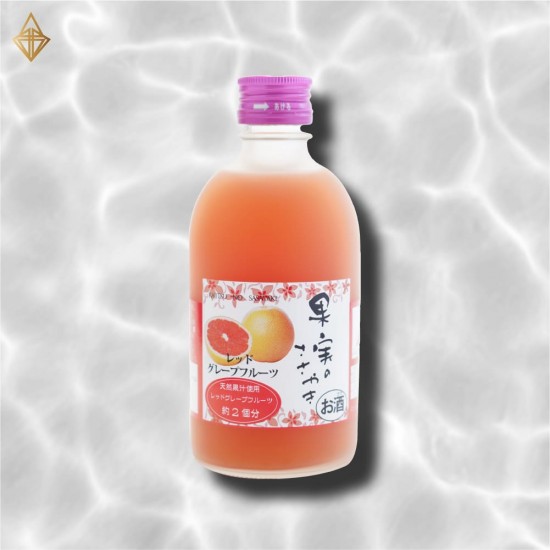  麻原酒造 水果的耳語 紅葡萄柚 300ml