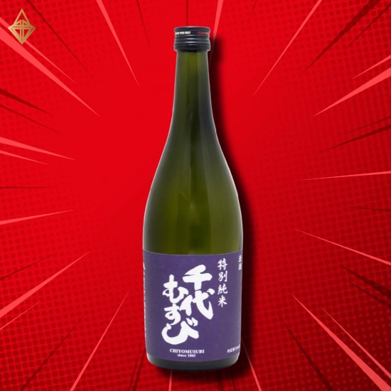 千代結 無濾過瓶燗火入 特別純米 300ml【12入】