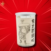 千代結 鬼太郎 純吟一口杯180ml【24入】* 千代結 鬼太郎 純吟一口杯180ml【24入】*