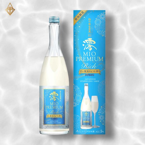 澪MIO PREMIUM RICH 夏日限定氣泡濁酒 750ml〈香甜水果風味〉